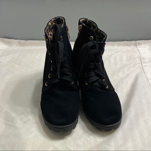 Black High Heel Boots